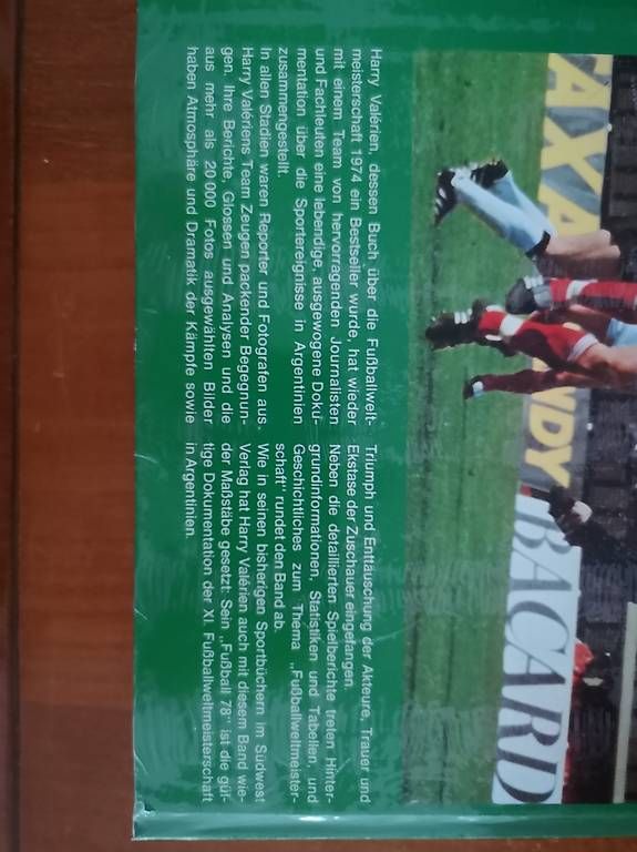 Libri: Fussball 78 Weltmeisterschaft Argentinien – Usato da Rüschlikon venduto da Sanna06 1