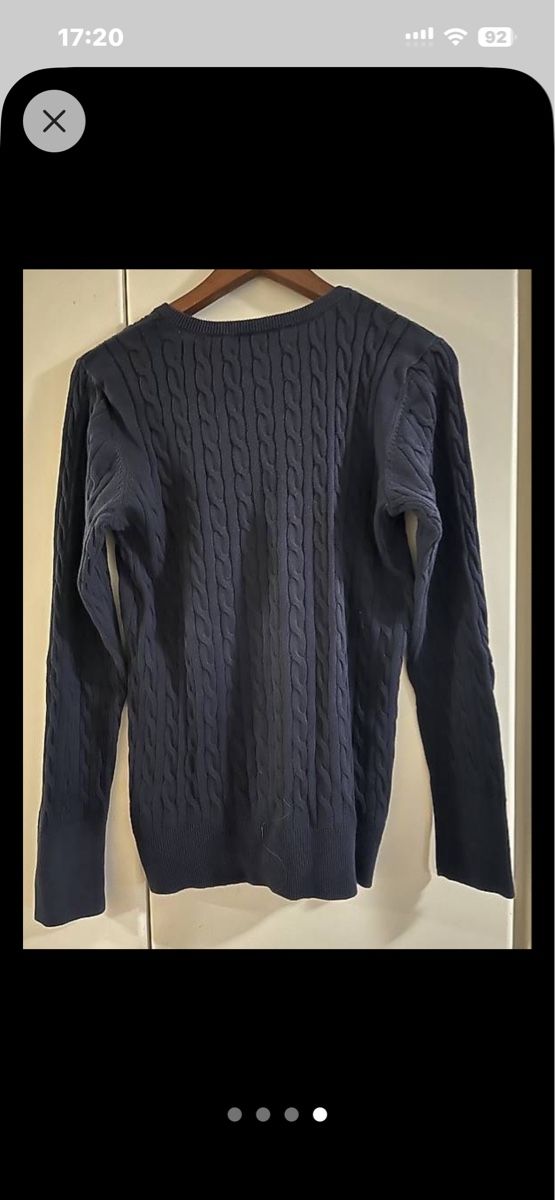 Tom Tailor Pulls & Sweat-shirts: Tom Tailor Polo Team Pullover dunkelblau Zopfmuster – Neuf (Voir description) à Willisau par Geissbock11 3