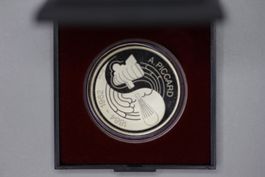 5 Francs 1984 Auguste PICCARD - Polierte Platte / Flan bruni