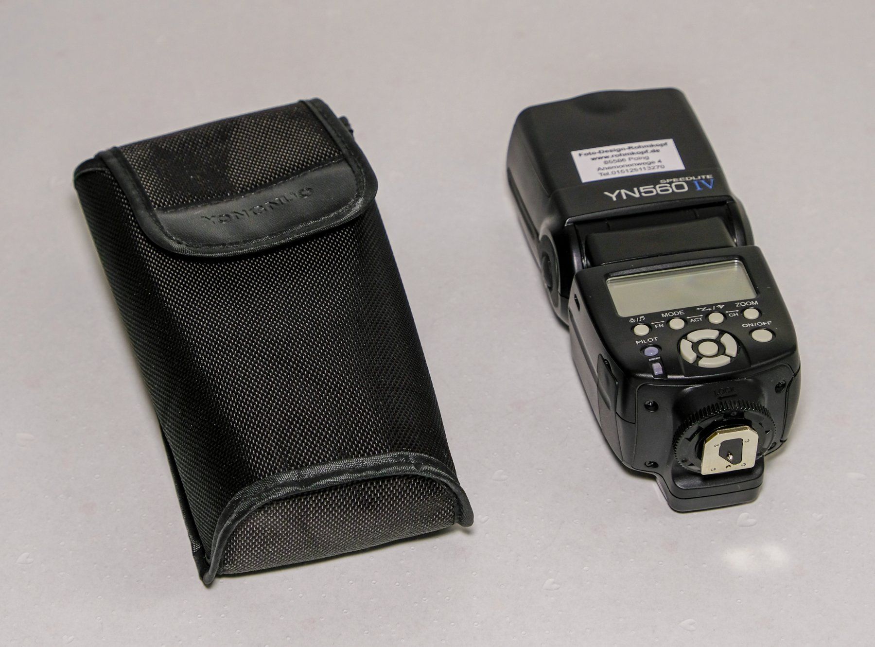 Yongnuo Flash: UV - Blitz Yongnuo YN-560 IV – Usato da Hittnau venduto da cave3d 4
