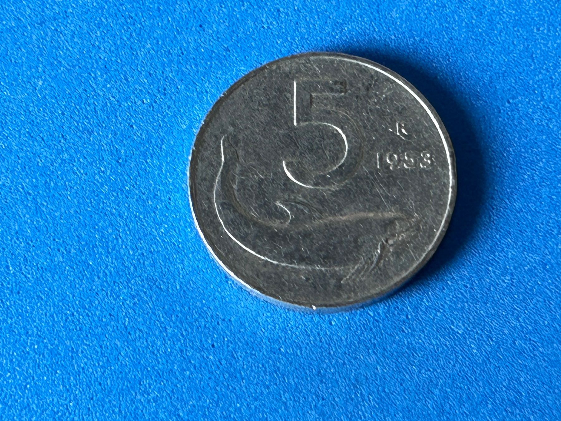 Tutti le monete: Italy - 5 Lire 1953 – Usato da Corcelles NE venduto da AJKader 4