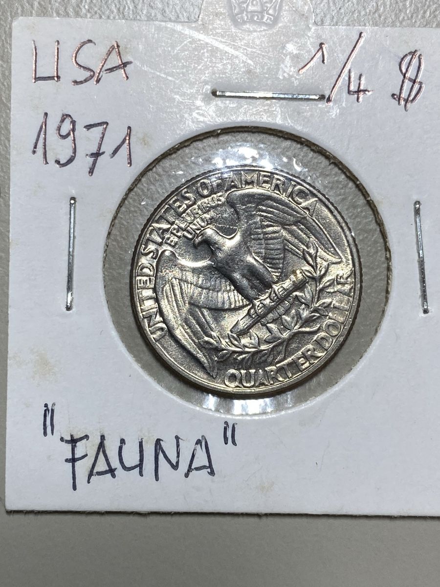 Tutti le monete: USA - 1/4 dollar - 1971 – Usato da Payerne venduto da Mike1682