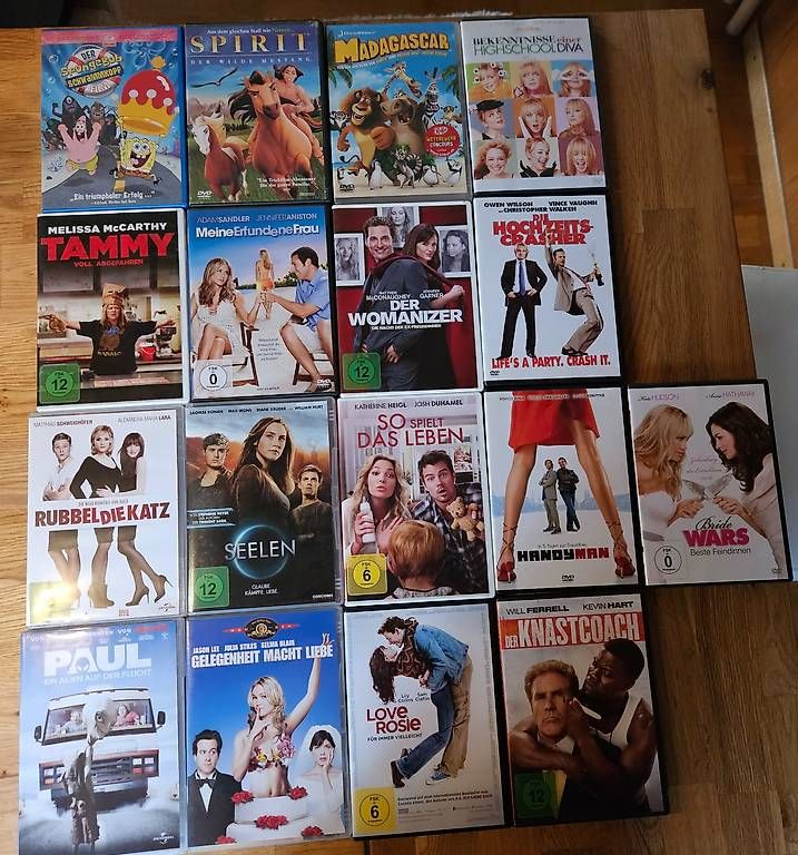 Alle DVDs: Dvd Packet  komödien – Gebraucht aus Blankenburg von kat_hx7f