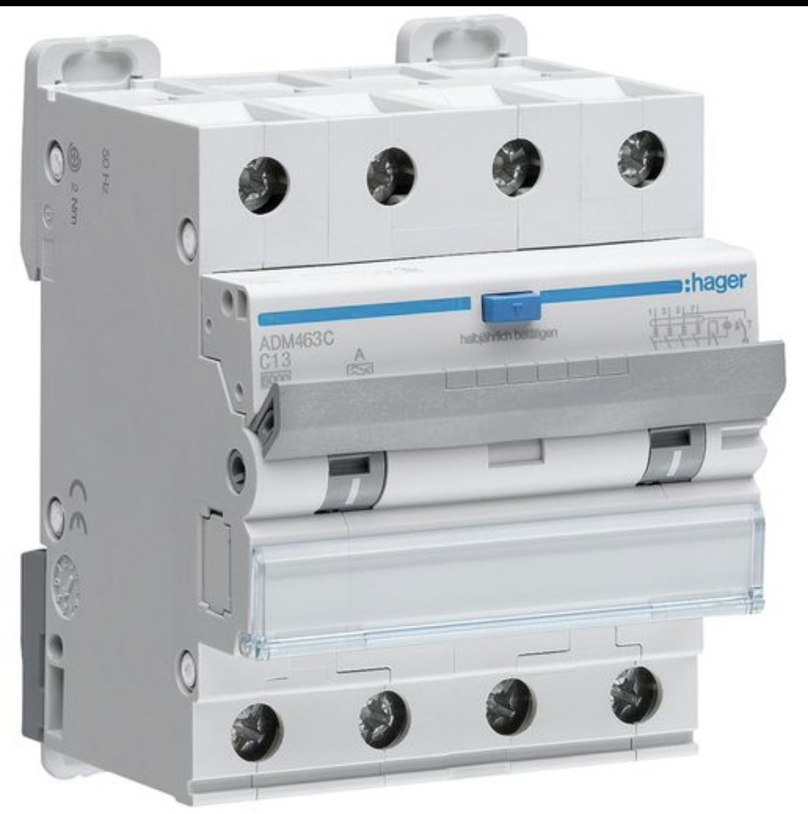 Hager Alimentazione elettrica: FI-Schalter C13A Block – Nuovo e nell'imballaggio originale da Zürich venduto da papaplatte
