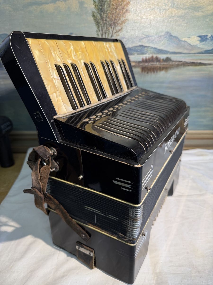 Strumenti musicali: Akkordeon SOVERANO 32 Bässe Antik  – Usato da dietikon venduto da fernando011 4