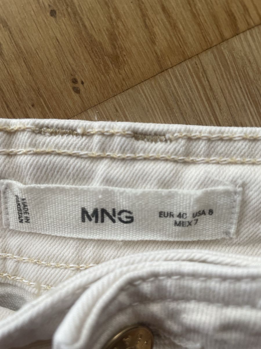 Mango Jeans: MNG Hose, Gr. 40, hellbeige, Wide Leg – Usato da Oberwil BL venduto da another-day-of-sun 1