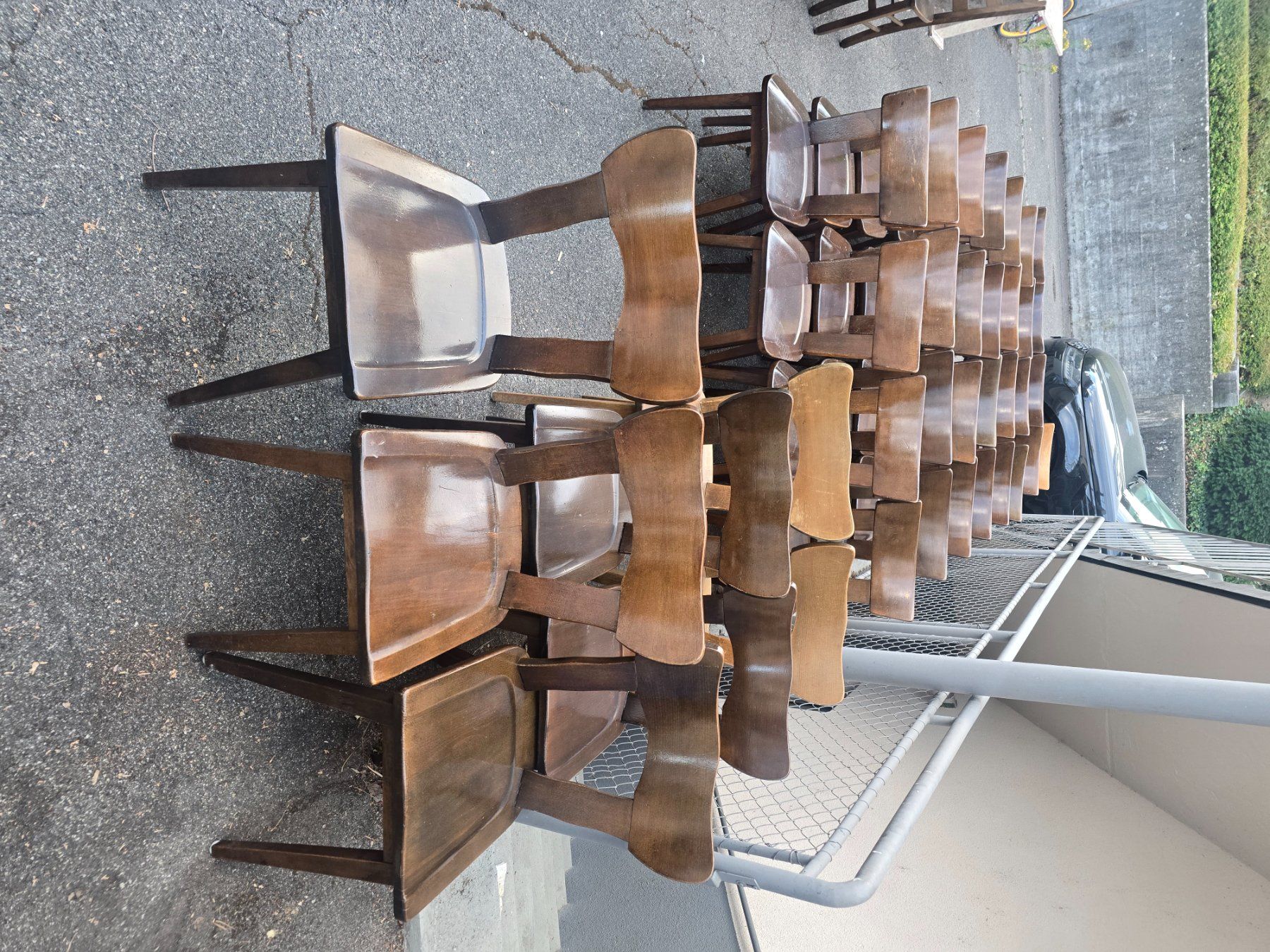 Chaises: Alte Beizen-Stühle, Restaurant-Stühle – D'occasion à Wermatswil par Calibratuning 4
