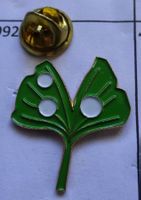 Pin Grünes BLATT  3 Tupfen, Ginko