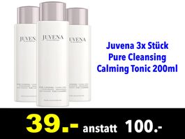 🔴 Cleansing JUVENA 3x 200ml Pure Calming Tonic /205B