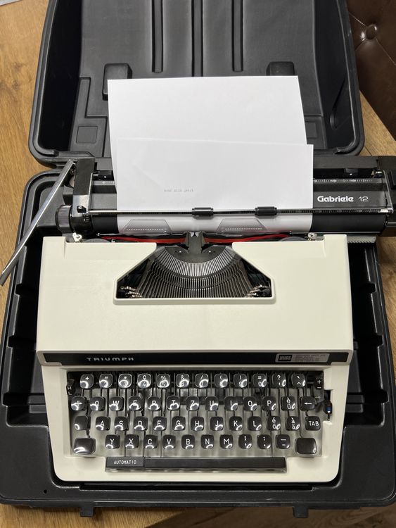 Schreibmaschine Triumph in Schreibmaschinen online kaufen