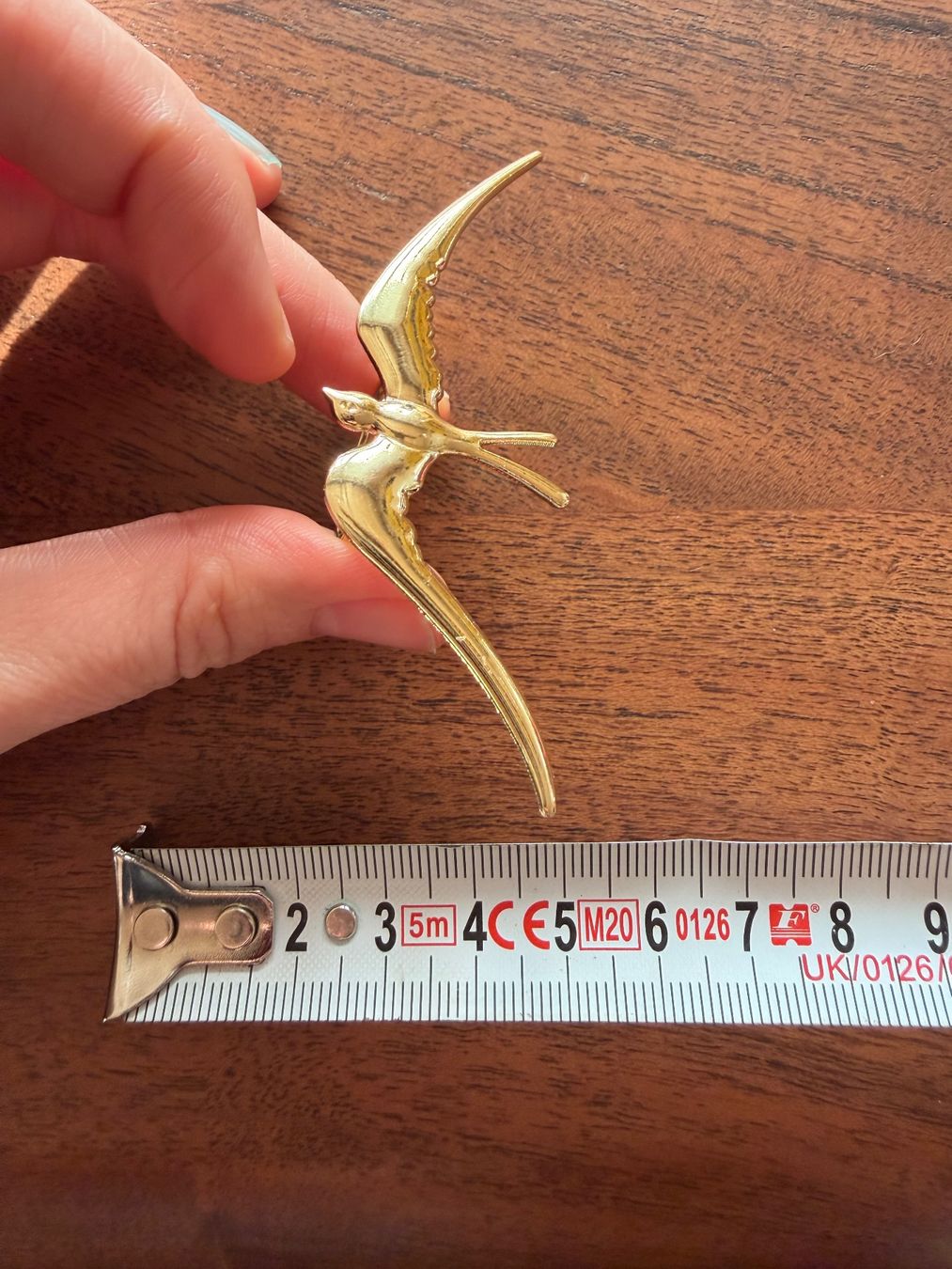 Anelli: Goldener Schwalben-Ring, one Size – Nuovo (secondo la descrizione) da Gams venduto da Mariawicca 6