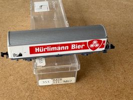 Roco/Baur Guterwagen Hbis Hürlimann Bier SBB
