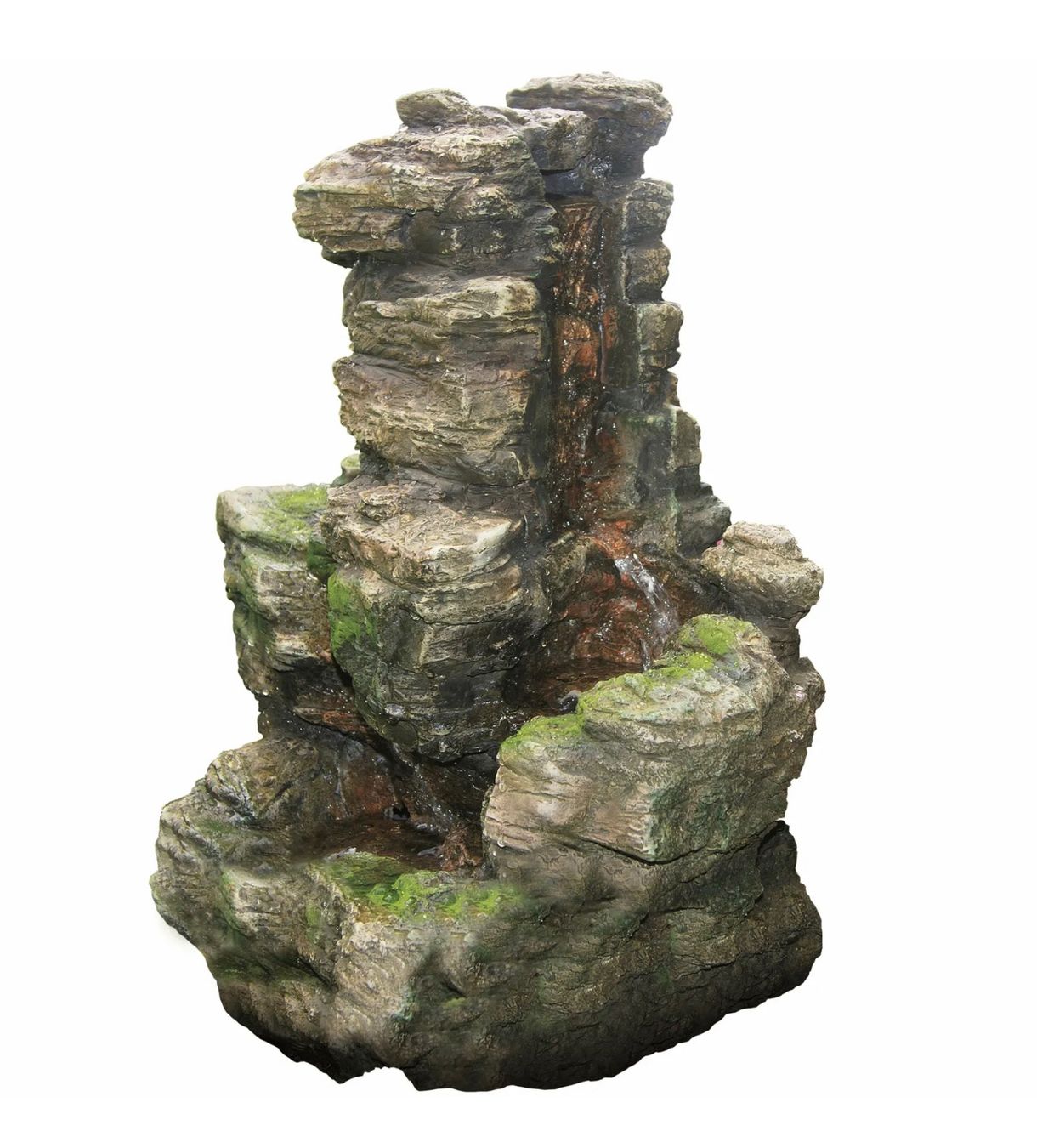 Stagni & Fontane ornamentali: + Wasserfall Chios Felsstruktur Brunnen – Nuovo e nell'imballaggio originale da Amriswil venduto da JaJa-Express 1