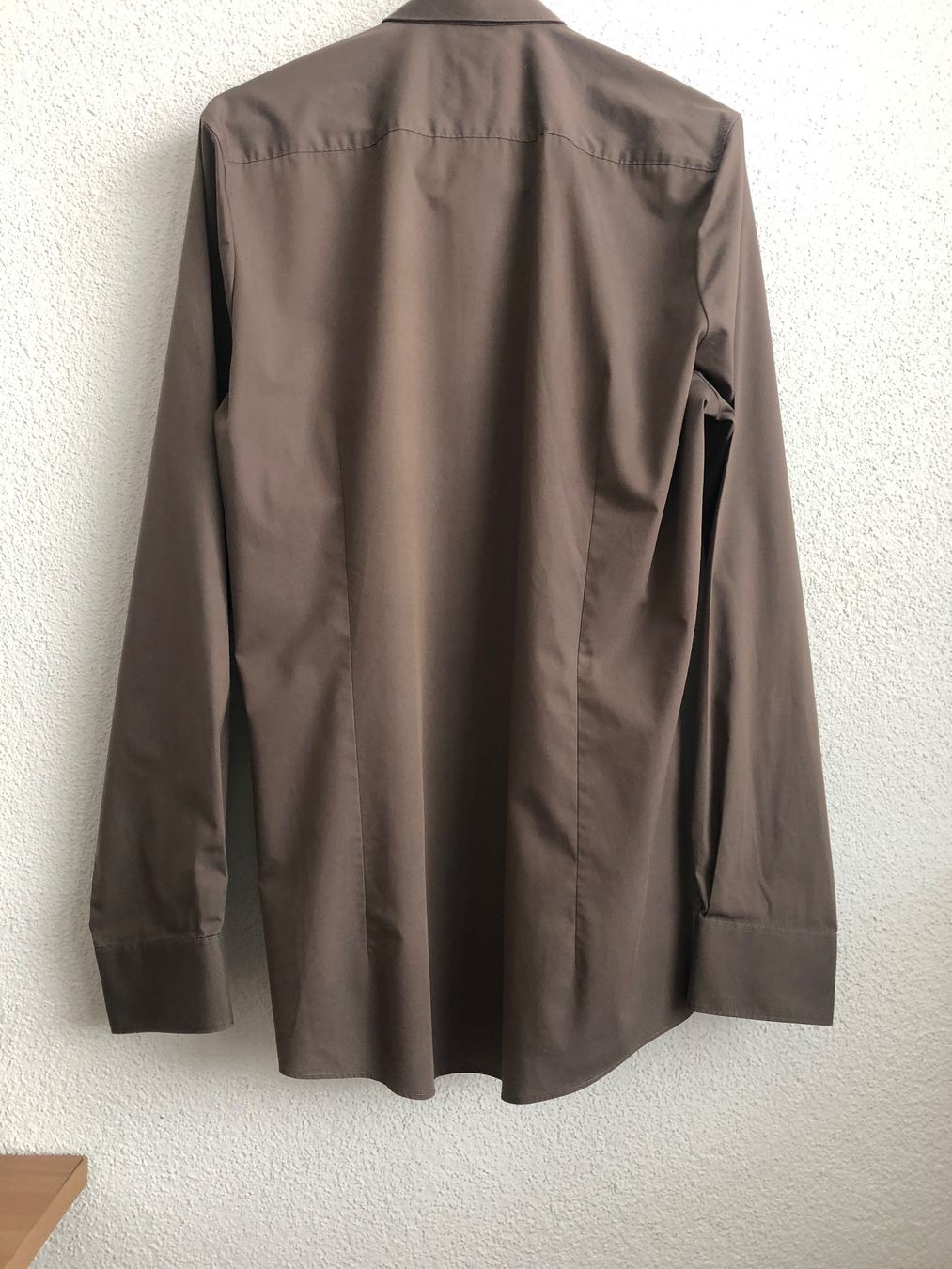 Camicie: Herrenhemd v. Olymp, Gr. 40, braun – Usato da Diepoldsau venduto da mabeapt 1