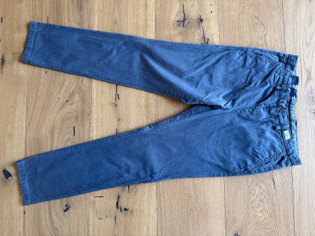 Tommy Hilfiger Herren Hose Hudson Chino blau-grau Gr. 33/32