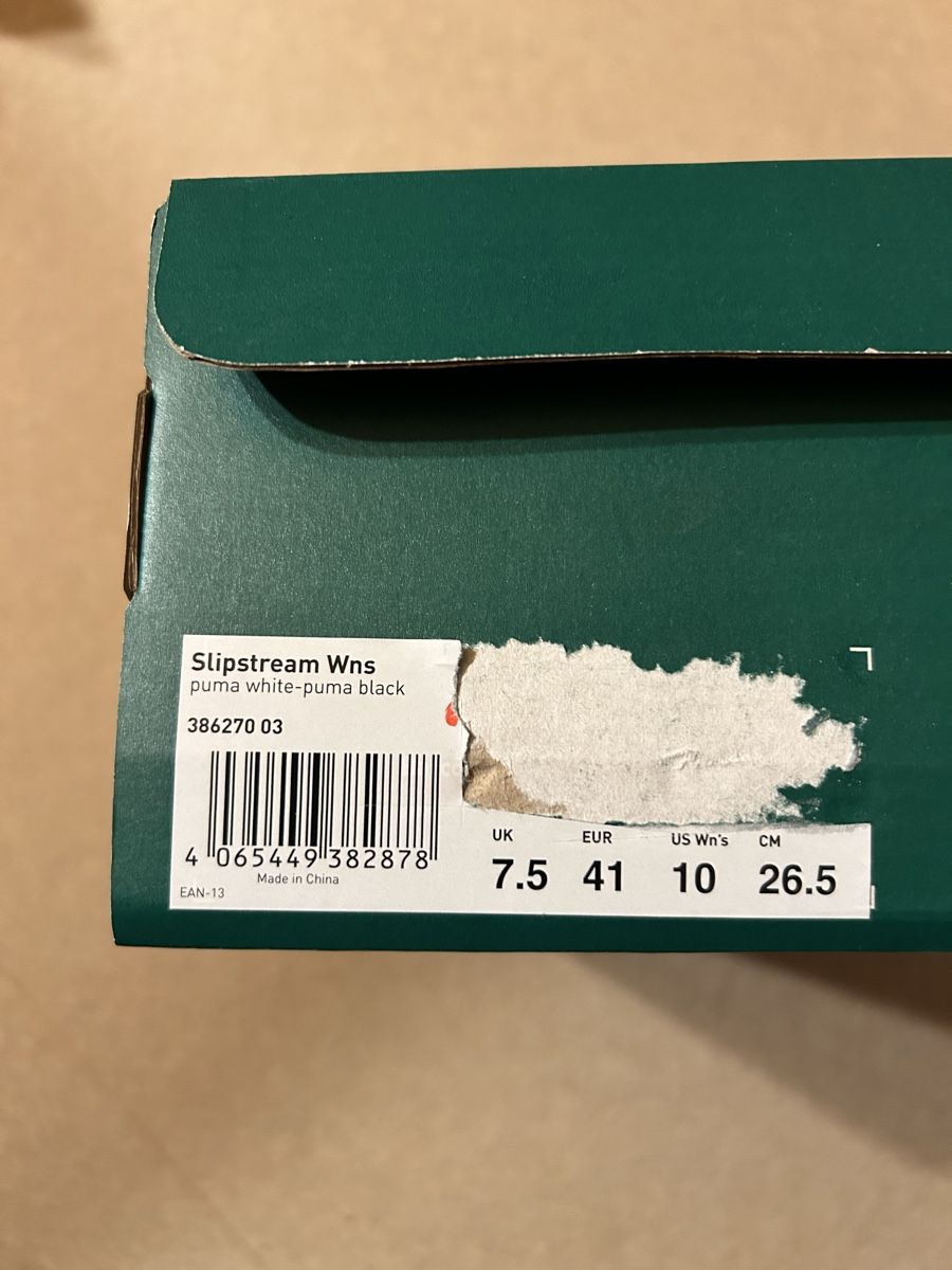 Puma Damenschuhe: Baskets Puma Slipstream taille 41 neuves – Neu und originalverpackt aus Vuisternens devant Romont von cavalier84 4