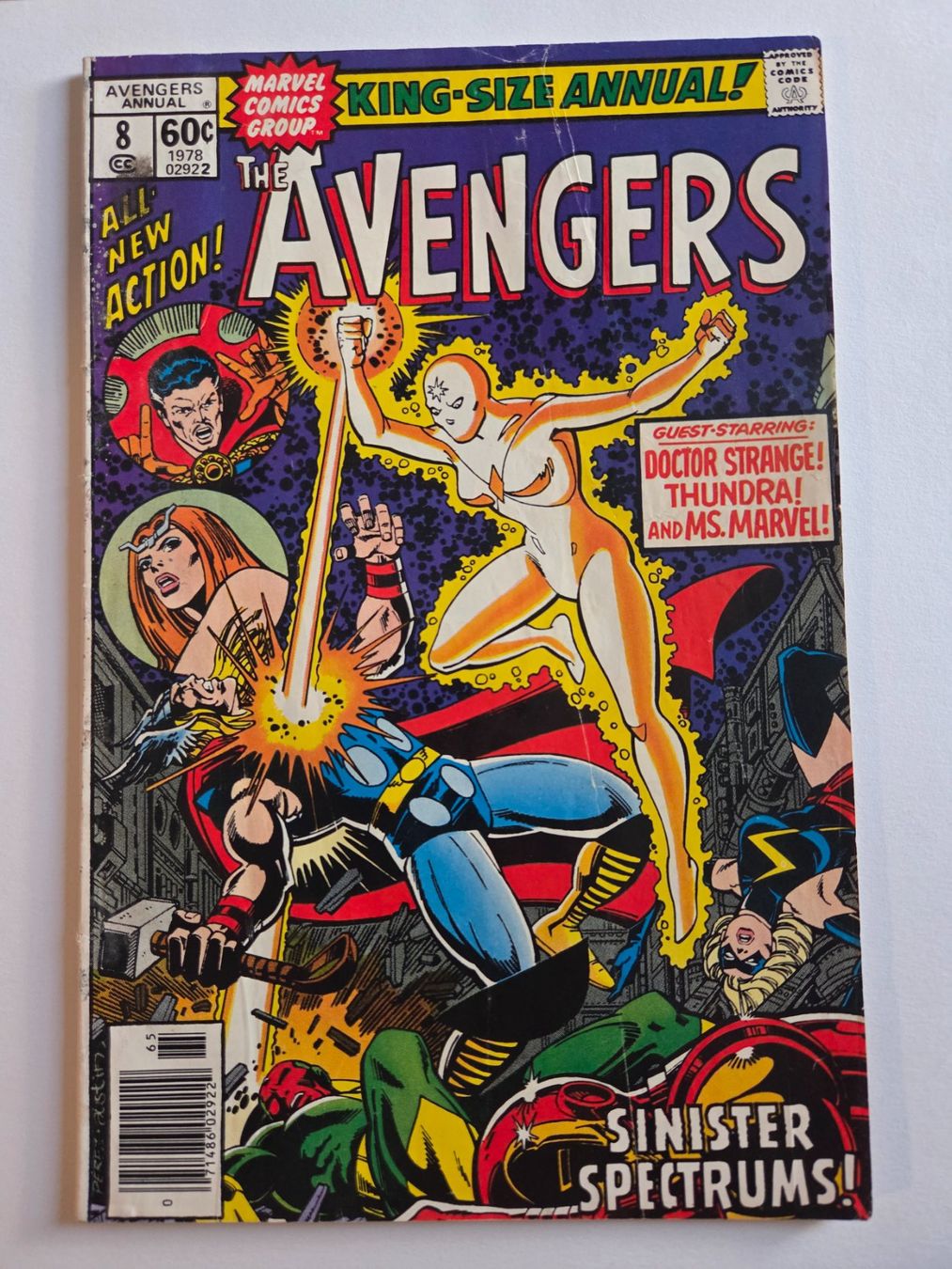 AVENGERS ANNUAL #8 (Marvel, 1978) Dr. Strange! Ms. Marvel! (Gebraucht ...