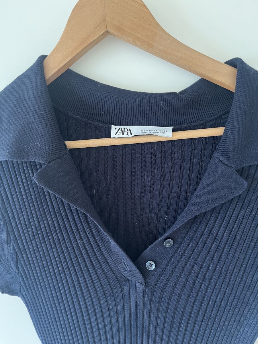 Zara Vestiti: Zara Strick-Midikleid mit Polokragen – Usato da Allschwil venduto da MaloseS08 3