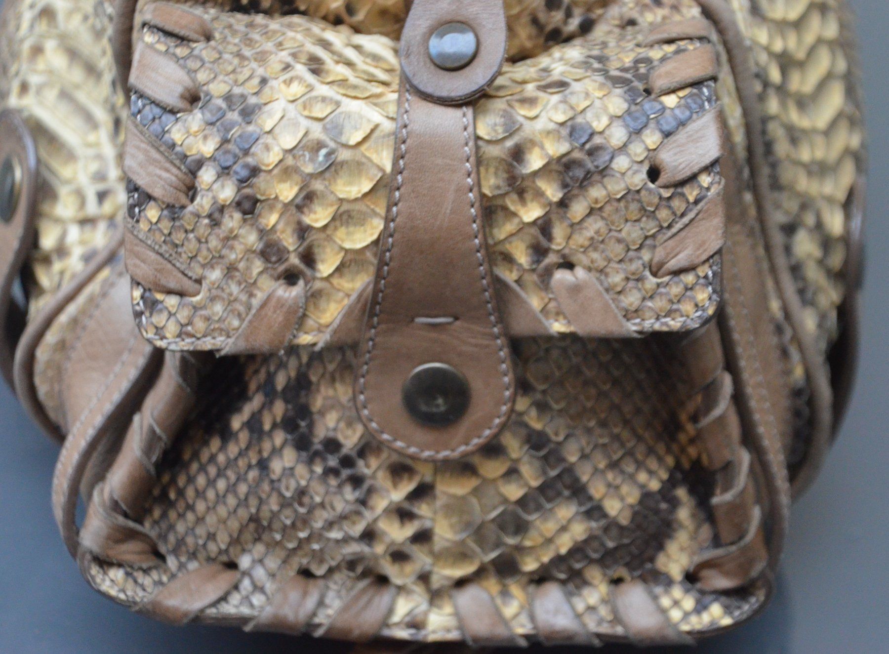 Chloé Borse da donna: Chloé Tasche Pythonleder / sac cuir de python – Usato da Collonges venduto da Auganien 5