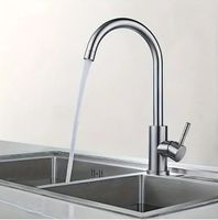 Küchenarmatur aus Edelstahl