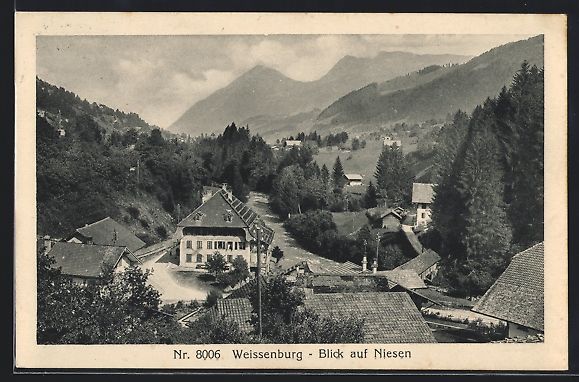 Ansichtskarten: Weissenburg, Teilansicht mit Blick auf N – Gebraucht aus Berlin von bartko-reher