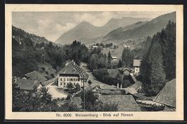 Weissenburg, Teilansicht mit Blick auf N