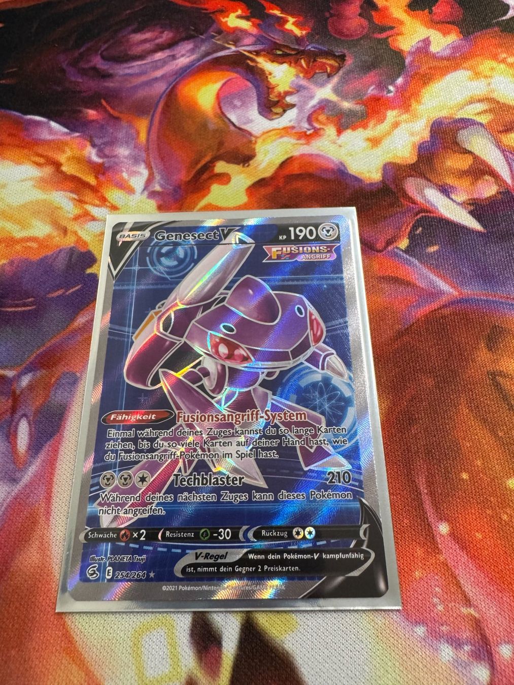Pokémon Carte collezionabili: Genesect V (FST 254) / -DE- / Fusionsangriff – Nuovo (secondo la descrizione) da Bülach venduto da CherryBlu