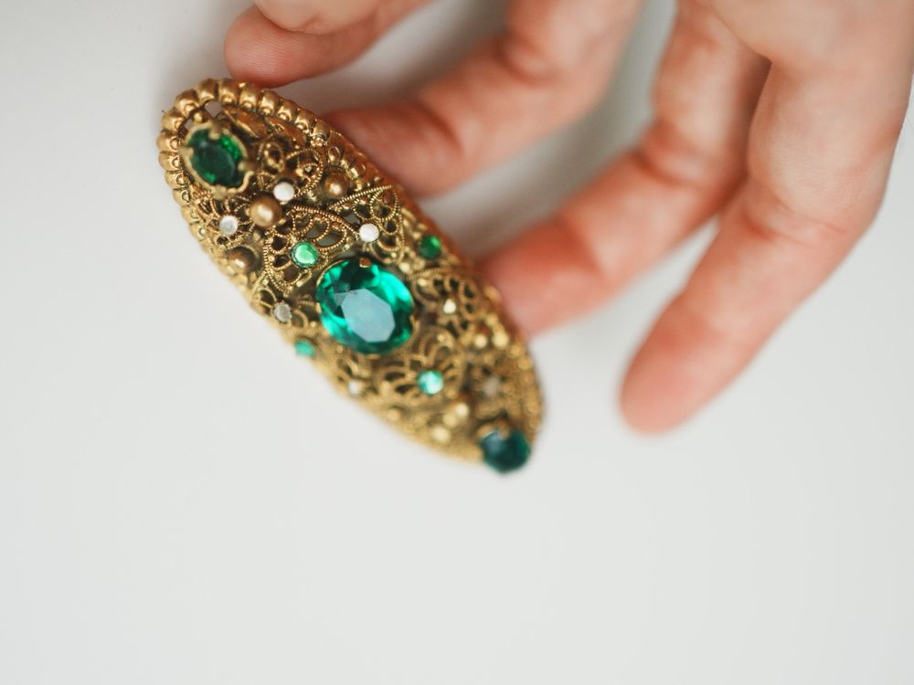 Vintage Brosche Gablonz – Made in Czechoslovakia (Gebraucht) in ...