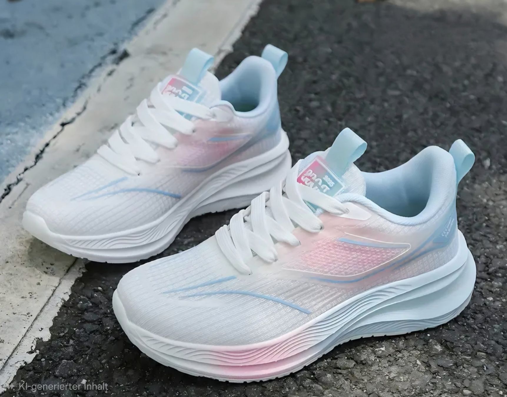 Scarpe da donna: Sneaker Schuhe Weiss Roas und Blau Nr. 6 – Nuovo e nell'imballaggio originale da Niederbipp venduto da Trude04