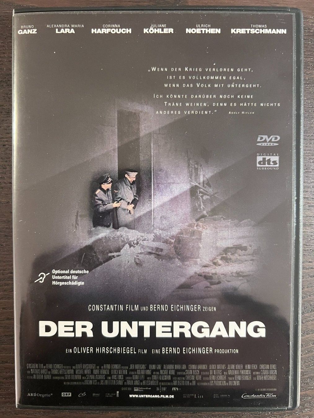 Tutti i DVDs: Der Untergang – Usato da Zürich venduto da FilmFreunde