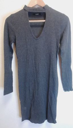 Kleid Midi grau BIK BOK Grösse M