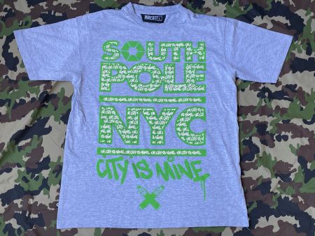 Vintage y2k T-Shirt Southpole Graffiti Sz L