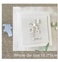 Neue  Stanzschablone Blumen