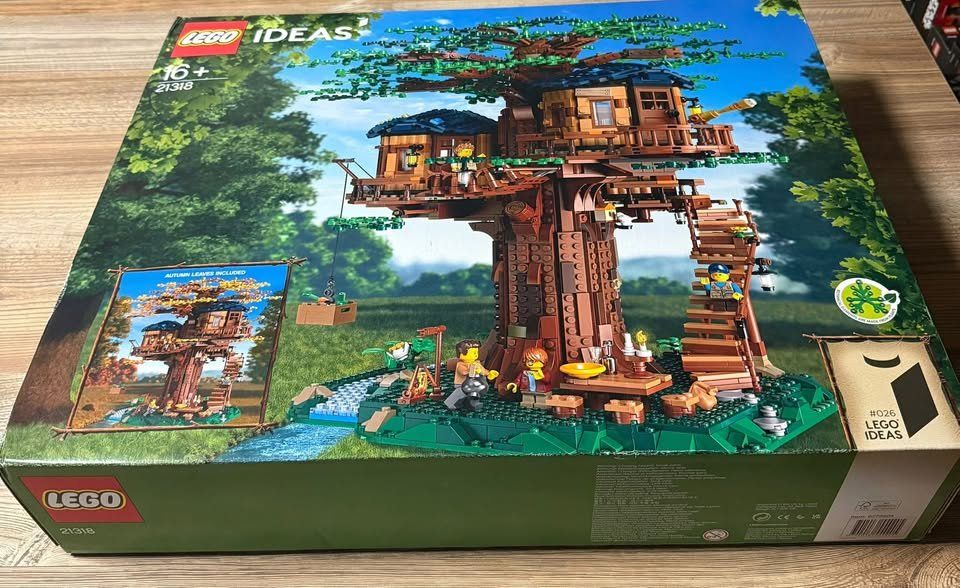 Lego Kit di costruzioni: LEGO 21318 Ideas La cabane dans l'arbre – Nuovo e nell'imballaggio originale da Vauderens venduto da Pat270