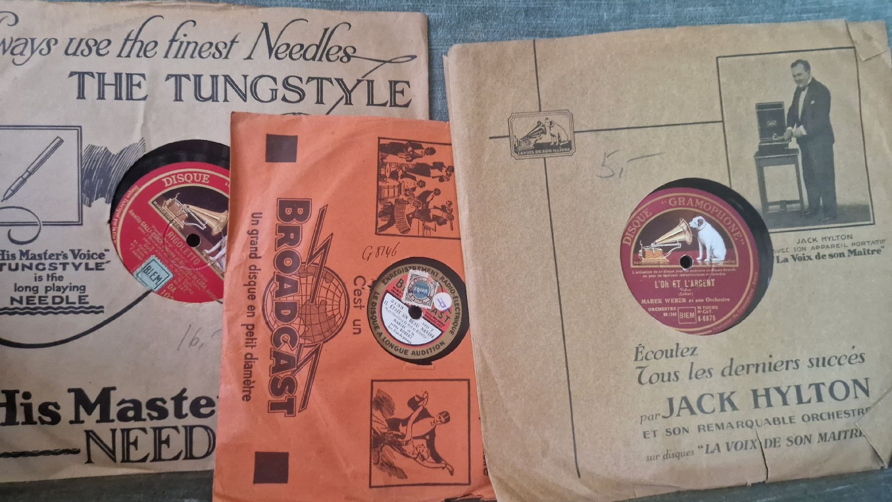 Schallplatten: 32 Stück Vintage Schellack Platten Sammlung – Gebraucht aus Seengen von Seestern77 9