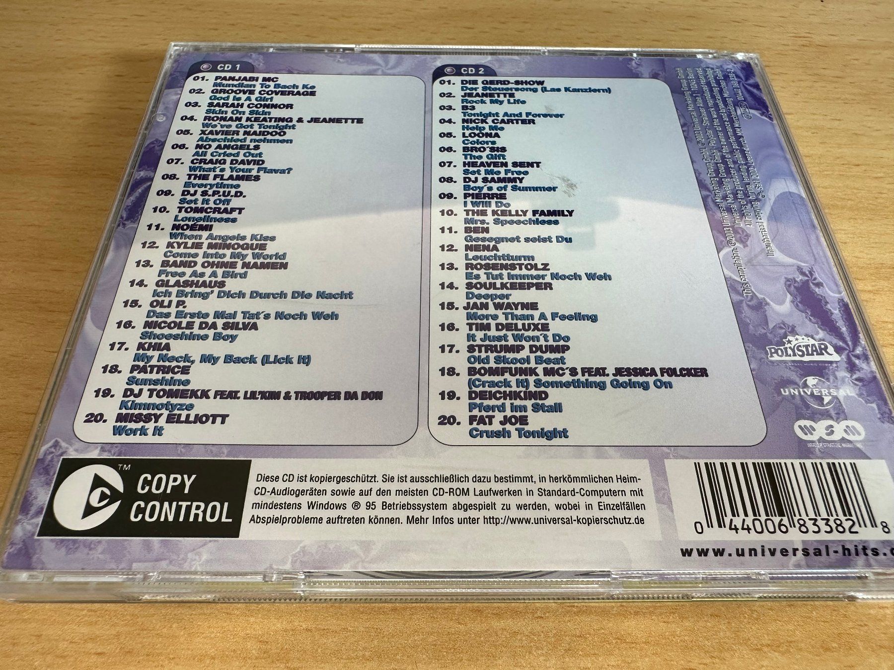 CD: Various – Mega Hits 2003 Die Erste – Usato da Rikon im Tösstal venduto da Alpenmutz 1