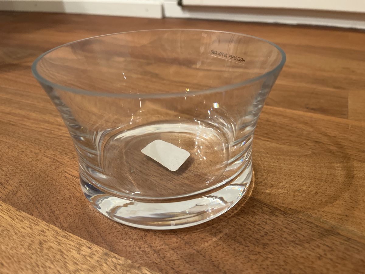 Ciotole: Glasschale ca. 12x6cm neu – Nuovo (secondo la descrizione) da Andelfingen venduto da estark 2