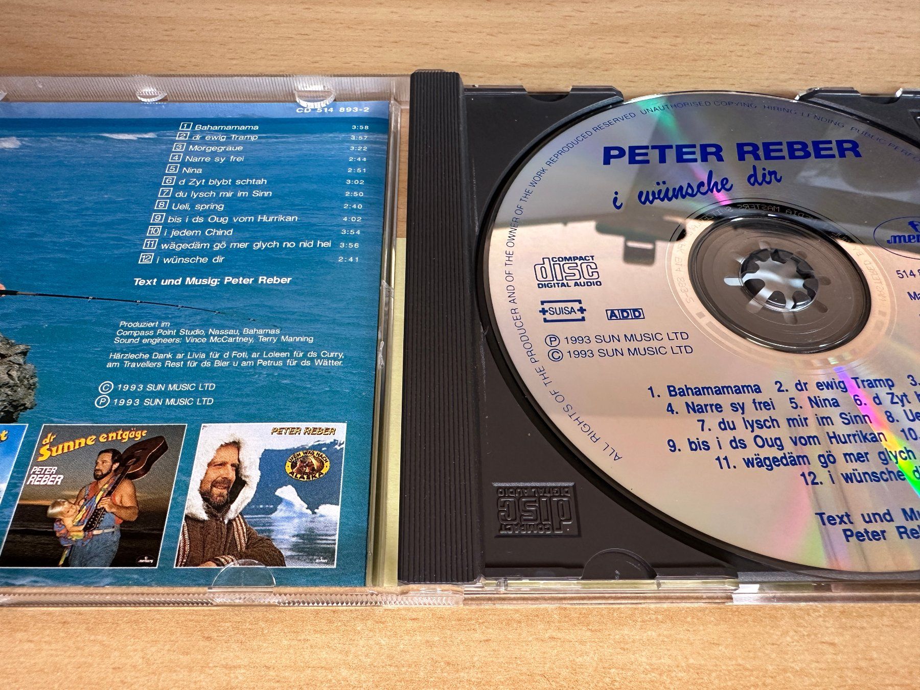 CDs: Peter Reber – I Wünsche Dir – Gebraucht aus Rikon im Tösstal von Alpenmutz 2
