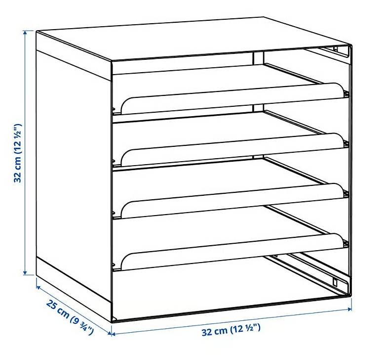 Regale: 2 Briefablagen weiss, KVISSLE - Ikea – Gebraucht aus Burgistein von LaLUZdelFARO 1