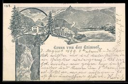 Litho Grimsel, Fluss, Ortspartie und Was
