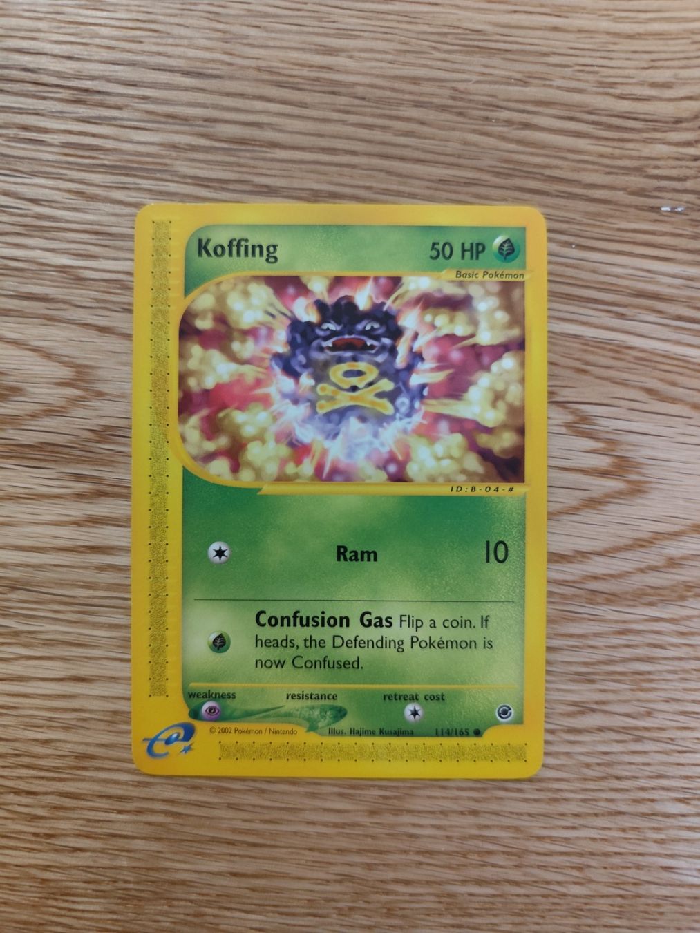Pokémon Carte collezionabili: Pokemon Koffing E-Reader Expedition non holo vintage – Nuovo (secondo la descrizione) da Winterthur venduto da SMOKY062