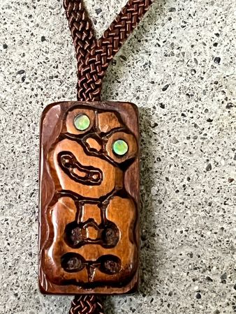 Bolo Tie aus Holz *Rarität*