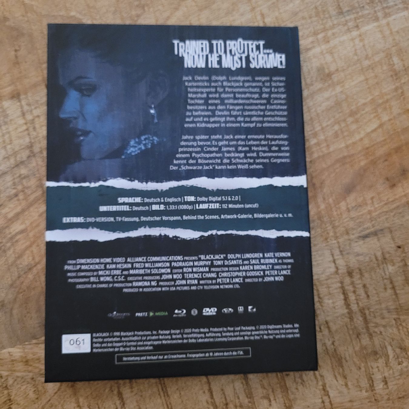 Tutti i DVDs: Black Jack Mediabook John Woo Dolph Lundgren – Usato da Volketswil venduto da uffdu 2