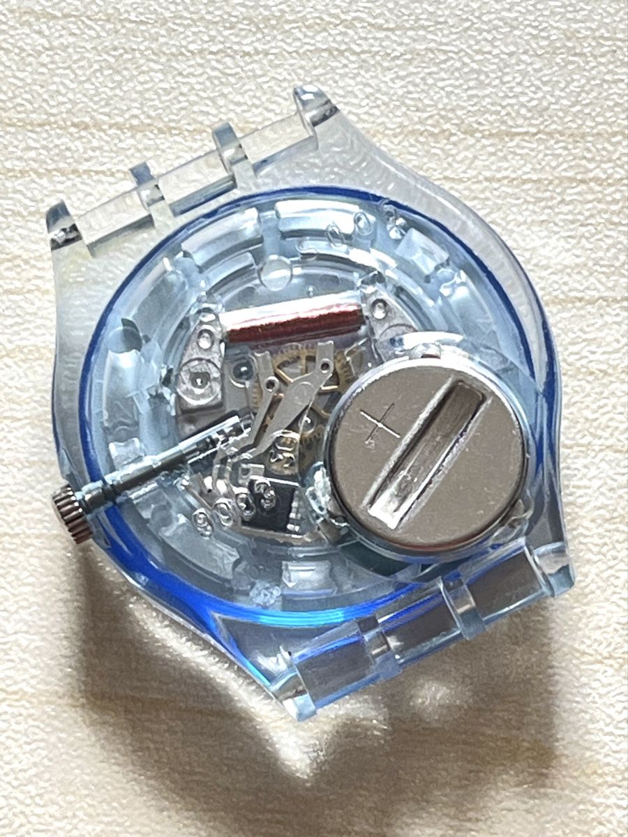 Swatch Uhren: Swatch Uhr mit buntem Zifferblatt  – Gebraucht aus Grenchen von chththl 3