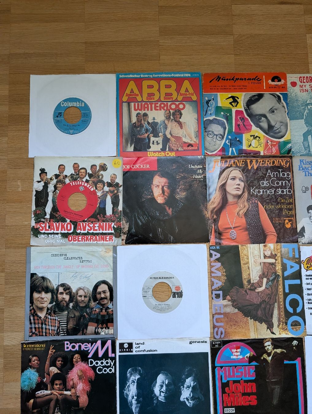 Schallplatten: Vinyl Singles Sammlung (24er-Set) – Gebraucht aus Widnau von angiel02 5