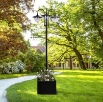 GARTEN SOLARLEUCHTE Blumentopf Lampe NEU SOFORT