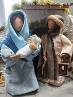 Maria + Josef, Schwarzenberger Krippenfiguren