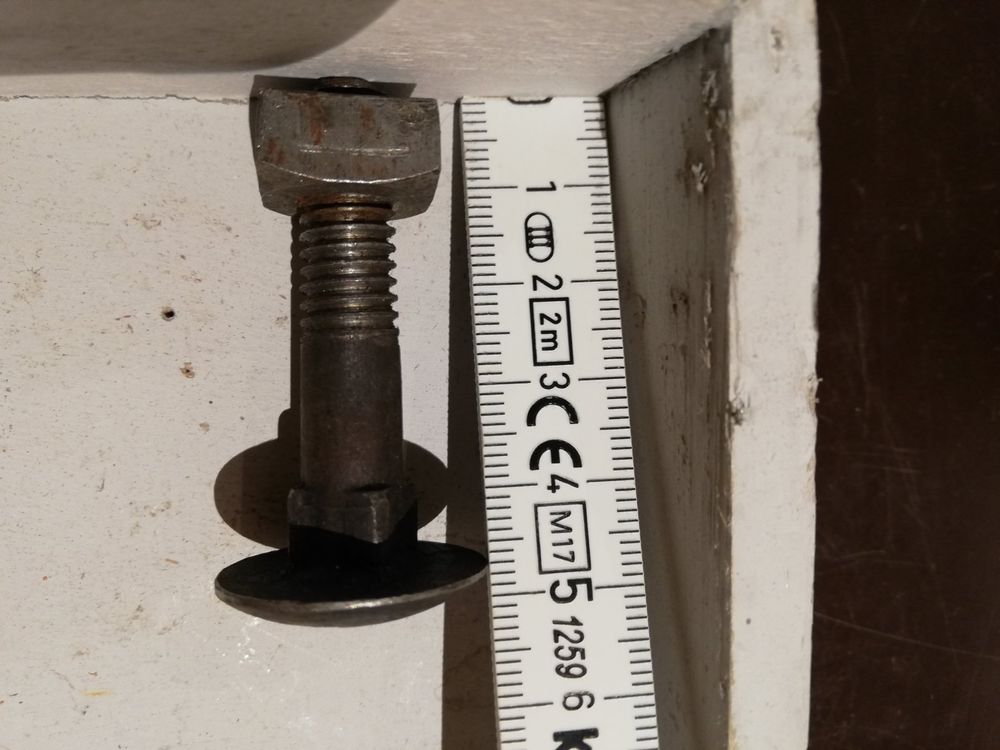 4er Set Schrauben mit Muttern gross Kaufen auf Ricardo