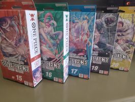 One Piece Starter Decks 15/16/17/19/20 Sealed Englisch