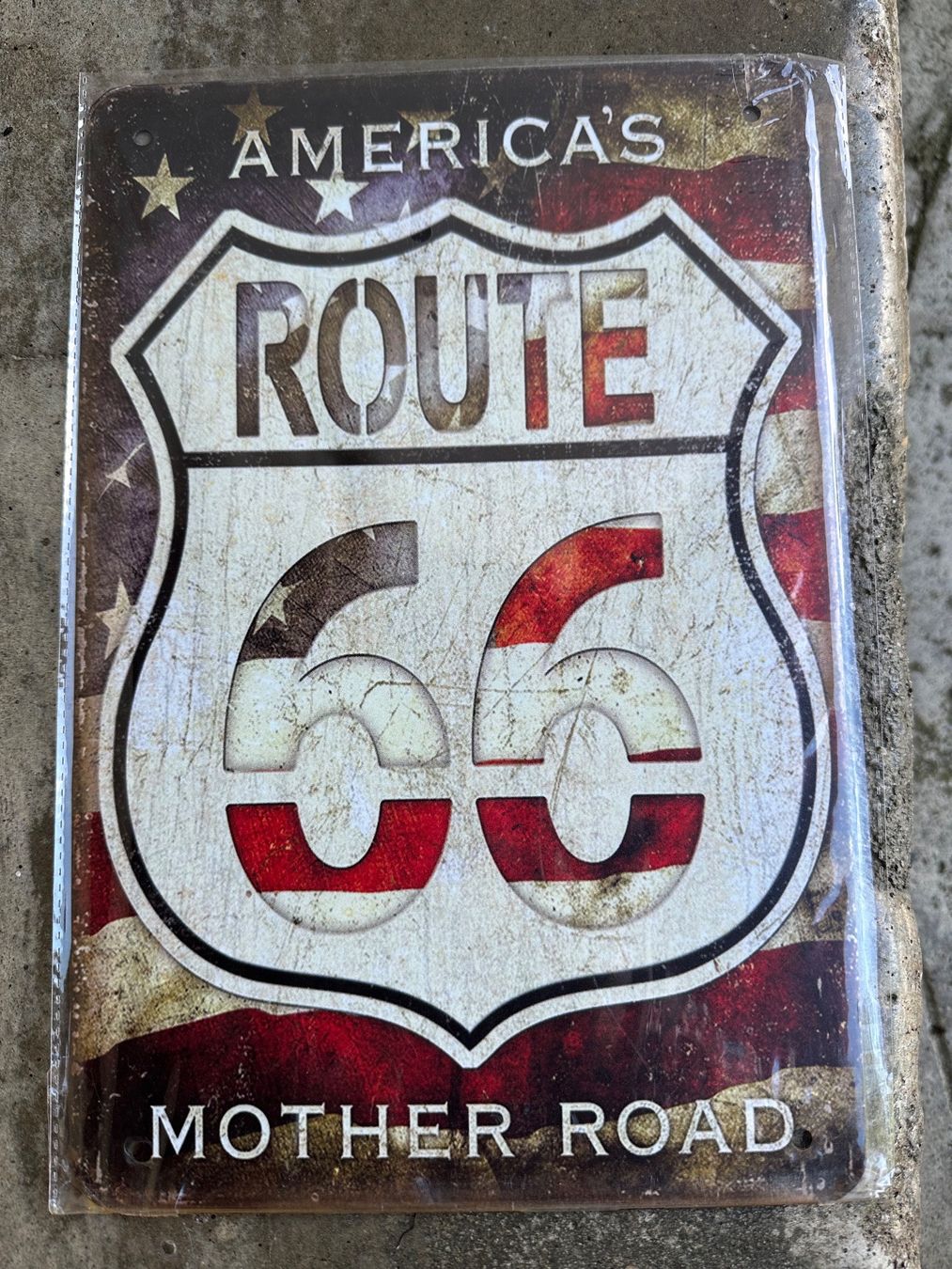 Insegne: Route 66 usa mother road – Nuovo (secondo la descrizione) da Reinach AG venduto da rares75